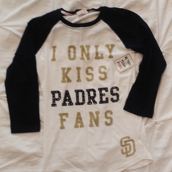 pink padres shirt